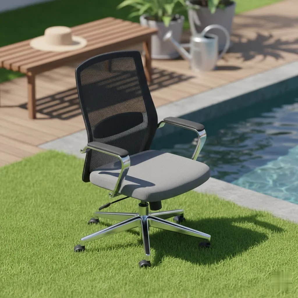 Serta office chair in a modern workspace